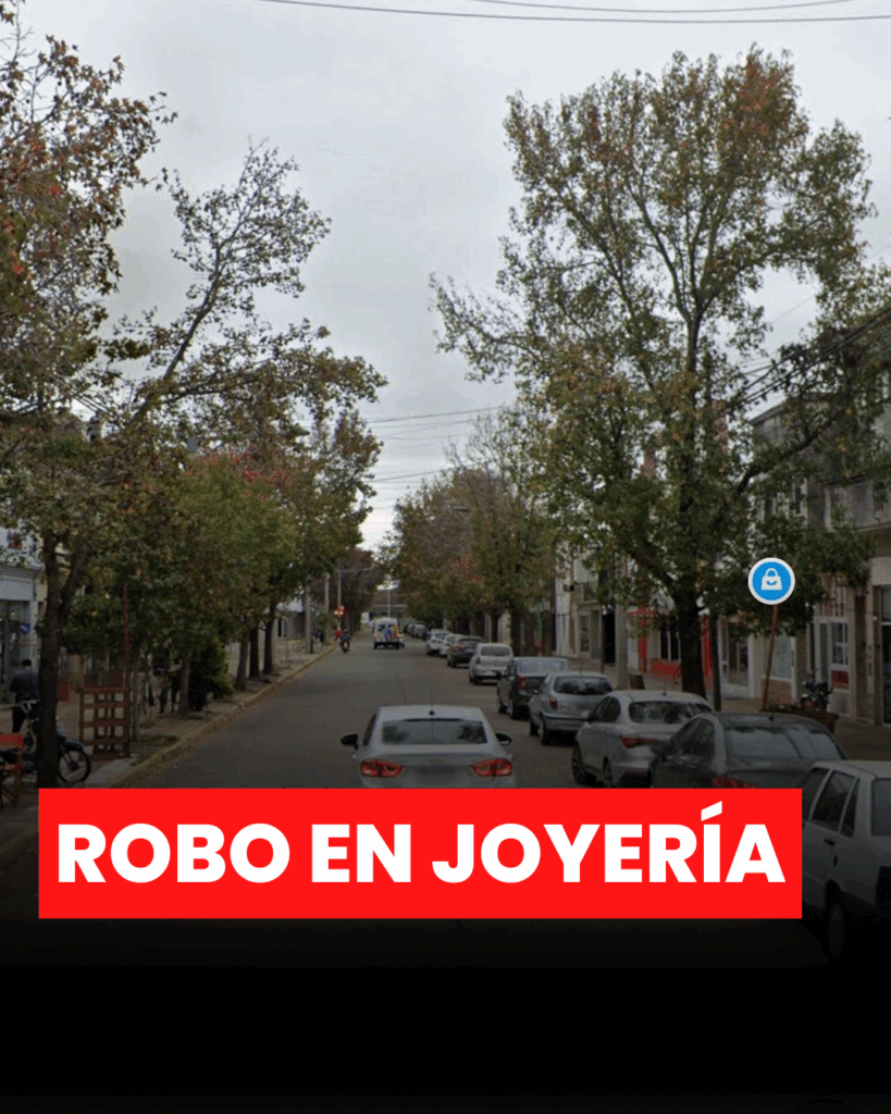 Lee más sobre el artículo Robo a mano armada en joyería del centro de Gálvez