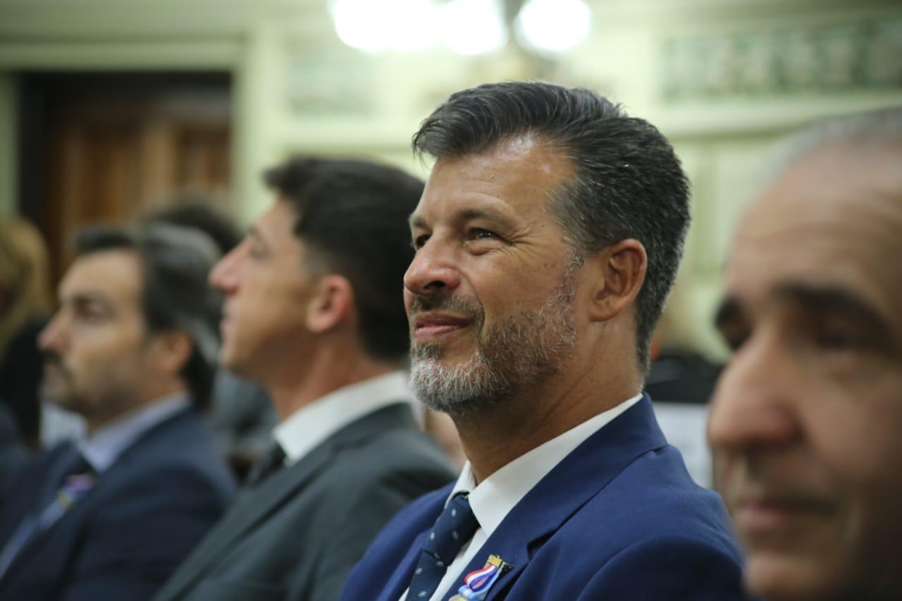 En este momento estás viendo SENADOR Leonardo Diana acompañó el acto por el Día del Agente Penitenciario en Coronda