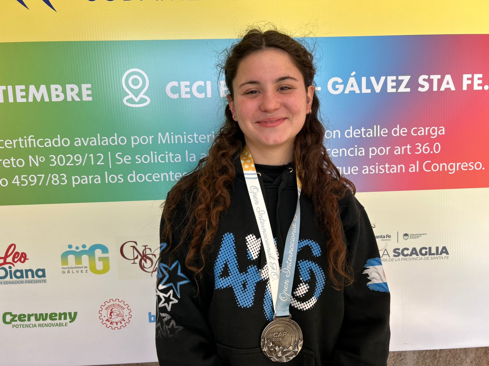 En este momento estás viendo Gálvez tiene una subcampeona mundial de patín: Aylin Mirassou hizo historia