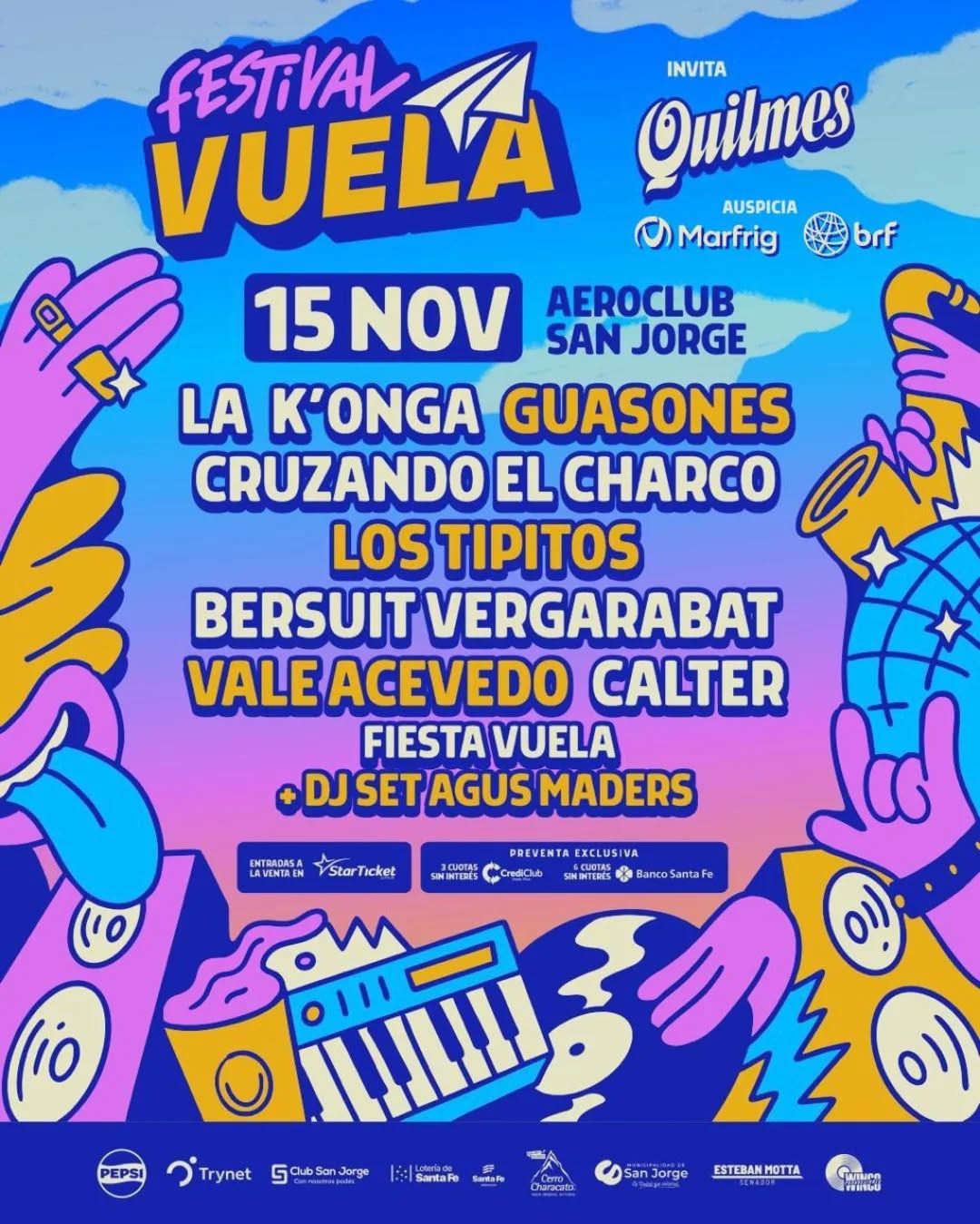 En este momento estás viendo Festival Vuela: San Jorge se prepara para vivir la primera edición