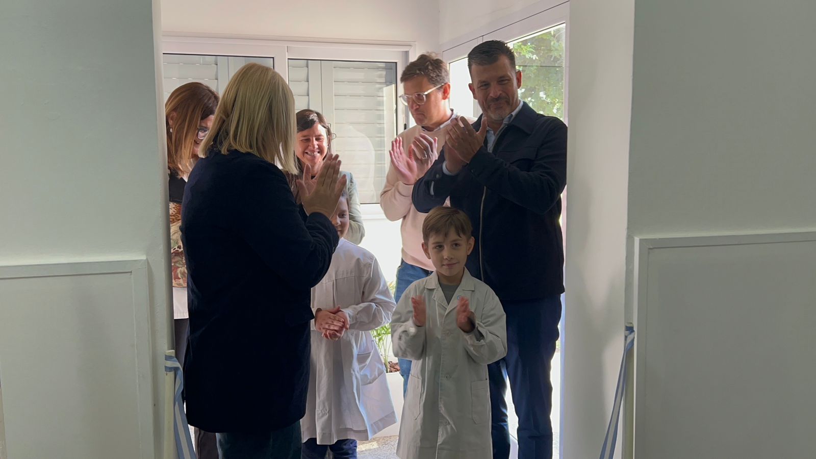 Se inauguró un aula del Programa “Mil Aulas” en la Escuela N° 6034 “Poeta José Pedroni”