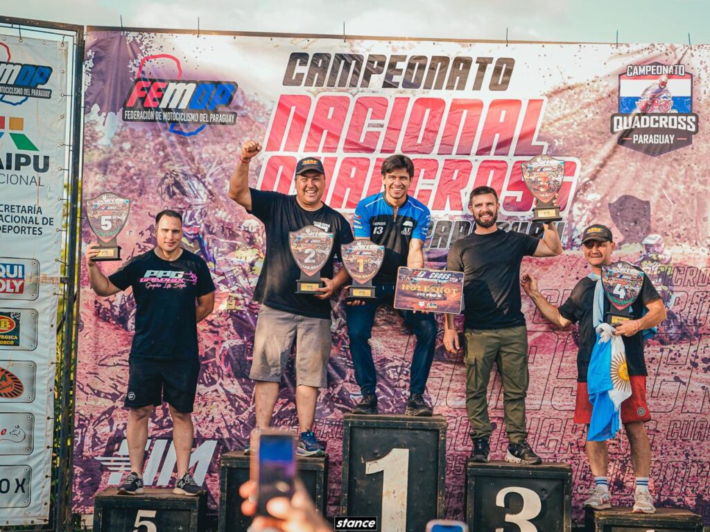 Lee más sobre el artículo Podio de Gabriel López en Nacional Paraguayo de Cuatriciclos