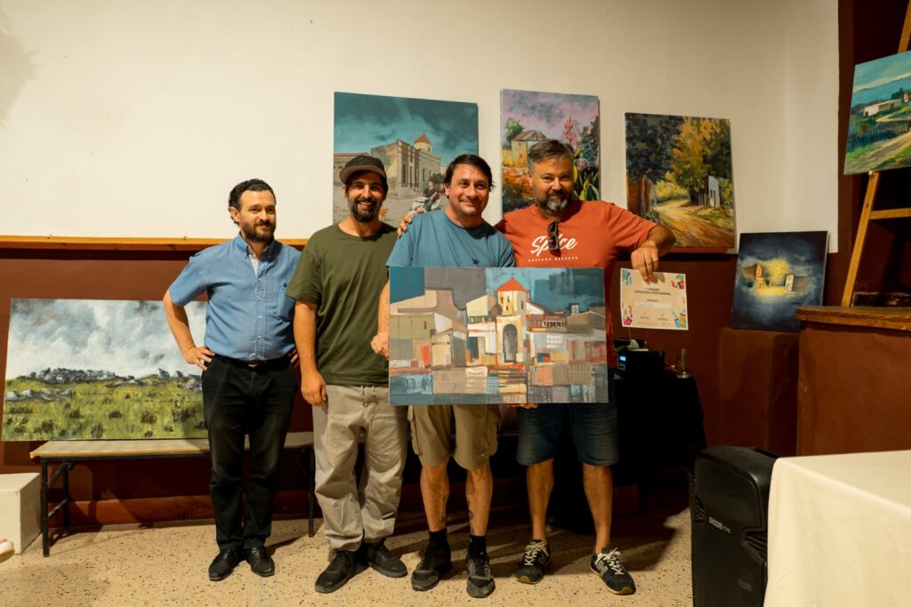 Lee más sobre el artículo Pablo Colussi obtuvo el 1° Premio Profesional en el 22º Encuentro Nacional de Pintores en Achiras
