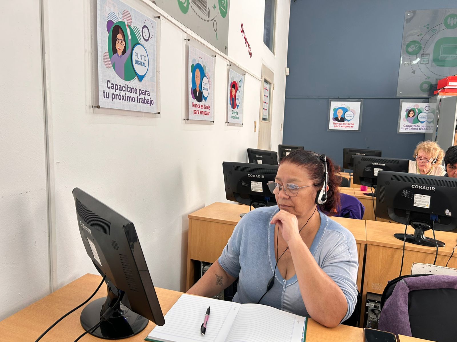 Gálvez reactivó el Punto Digital con capacitaciones gratuitas para toda la comunidad