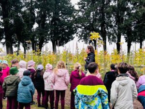 Alumnos participaron de una nueva jornada de Custodios del Territorio en el Vivero Municipal