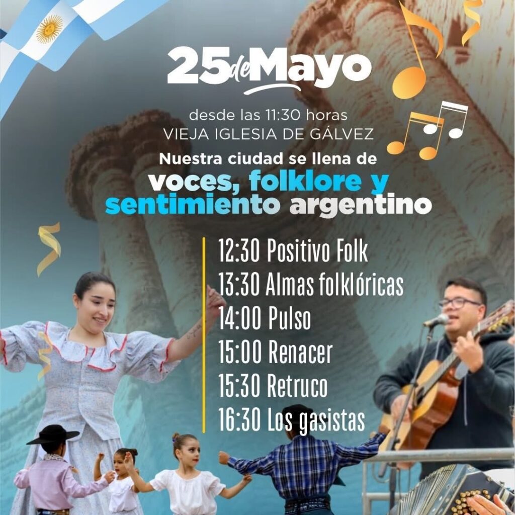 Lee más sobre el artículo Se presentó la celebración del 25 de Mayo con una gran jornada patria en Gálvez