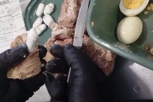 Detenida en la cárcel de Las Flores al intentar ingresar cocaína oculta en bifes
