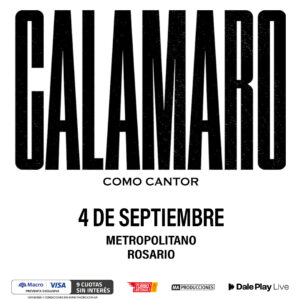 Andrés Calamaro llega a Rosario con su gira “Como Cantor”