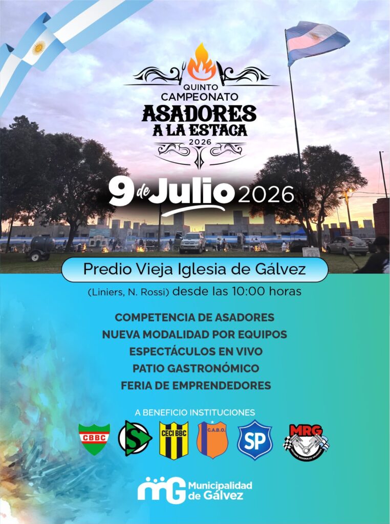 Lee más sobre el artículo Gálvez se prepara para vivir el 5.º Campeonato de Asadores a la Estaca con música, tradición y el trabajo de las instituciones locales