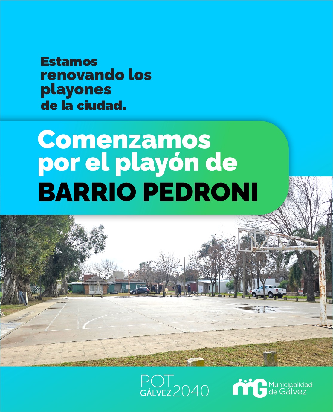 Comenzó la renovación de los playones de la ciudad