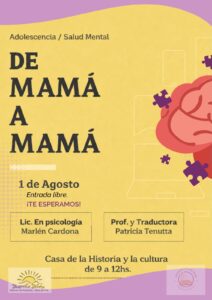“De Mamá a Mamá”: una jornada para acompañar, escuchar y brindar herramientas a las madres