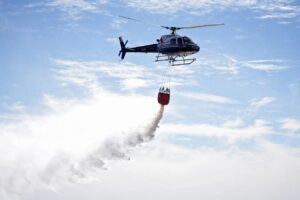 La nueva flota aérea de Santa Fe para combatir incendios realizó con éxito las primeras pruebas