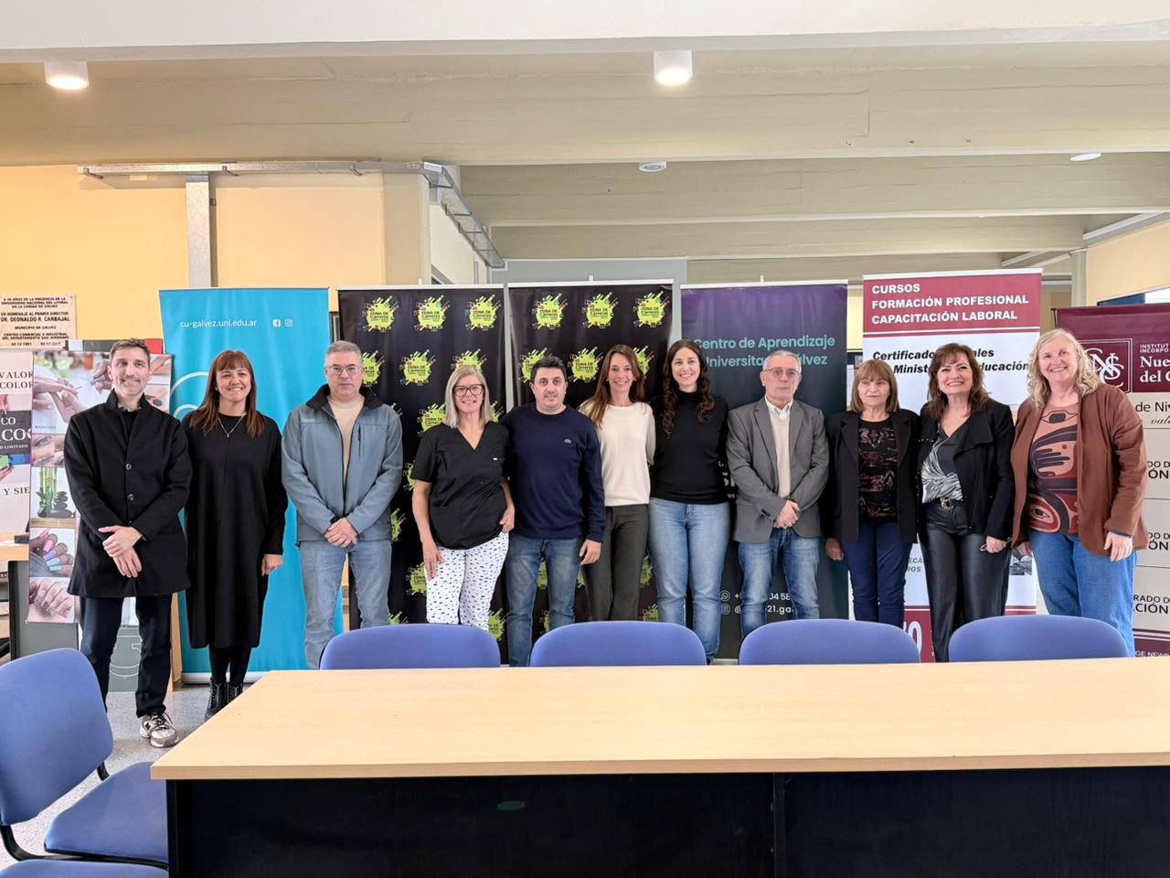 GÁLVEZ SE PREPARA PARA LA 8ª FERIA DE CARRERAS, CURSOS Y OFICIOS