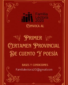 Gálvez será sede del Primer Certamen Provincial de Cuento y Poesía impulsado por Familia Lectora