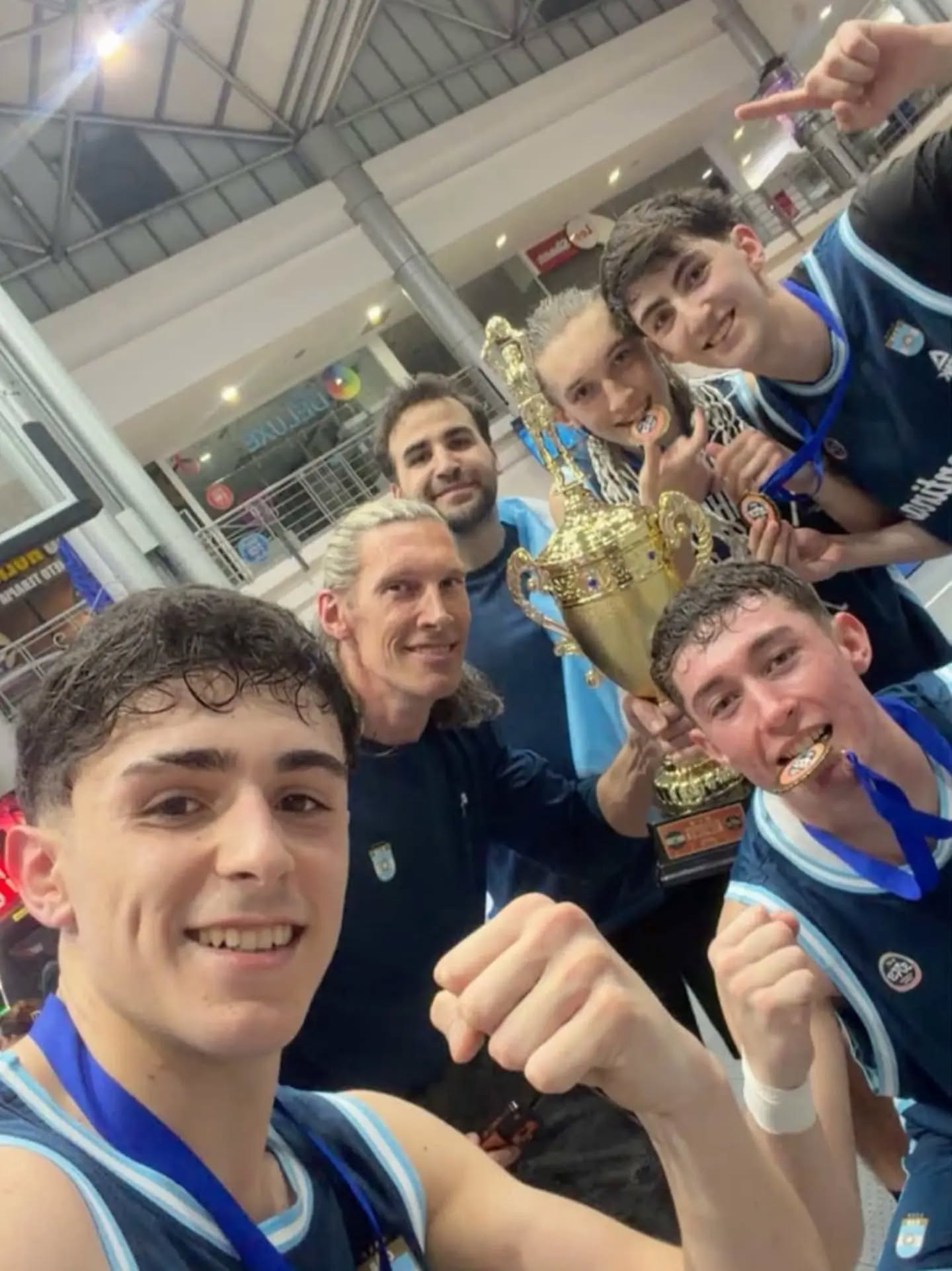Facundo Zanor, el galvense que se consagró campeón con la Selección Argentina de básquet 3×3